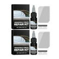 thumbnail image 1 of Auto Glass Repair Kit - 0.67oz Windshield Crack Sealer Liquid Resin Injector DIY Solution Restores Clarity Road Safety Essential(B-2PC), 1 of 2