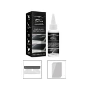 Auto Glass Repair Kit - Crack Chip Fix Solution with Curing Strips Professional Windshield Restoration Tool KitA