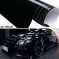 thumbnail image 1 of Auto Glossy Gloss Black Vinyl Wrap Film Car Sticker Decal With Air Bubble Free, 1 of 4