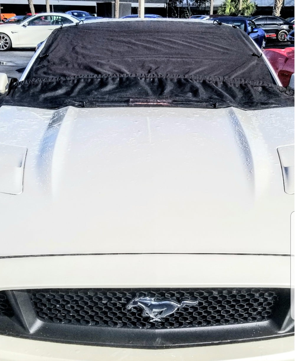 Auto Gutter Leaf Protector Windshield Cover full size trucks and SUV ...