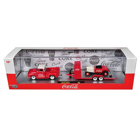 Auto Haulers "Coca-Cola" Set of 3 pieces Release 31 Limited Edition to 7250 pieces Worldwide 1:64 Die Cast Models by M2 Machines