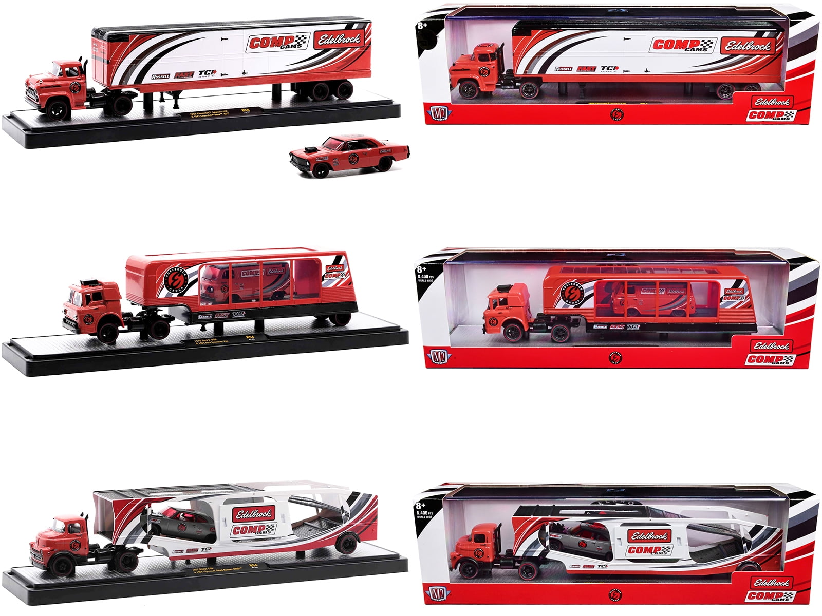 Auto Haulers Set of 3 Trucks Release 54 Limited Edition to Auto Haulers Set of 3 Trucks Release 54 Limited Edition to