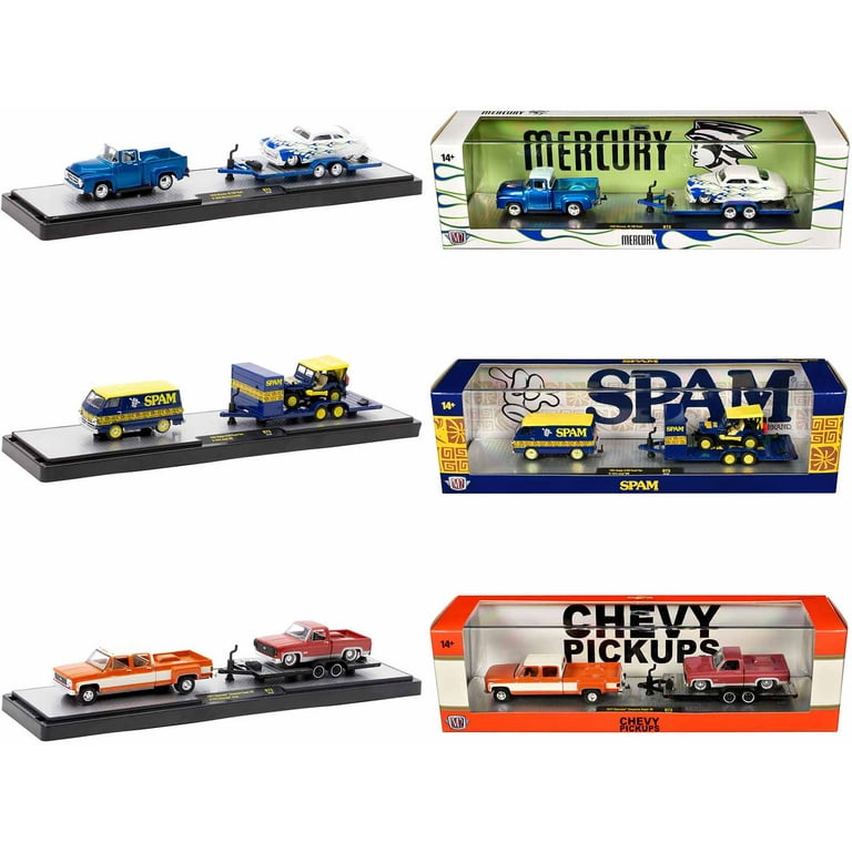 Auto Haulers Set of 3 Trucks Release 73 Limited Edition to