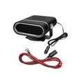 thumbnail image 1 of Auto Heater Auto Heating Fan 2 Modes Car Accessories Portable 360 Degree Rotation Space Heater Windshield Defogging Demister Black 24V, 1 of 9