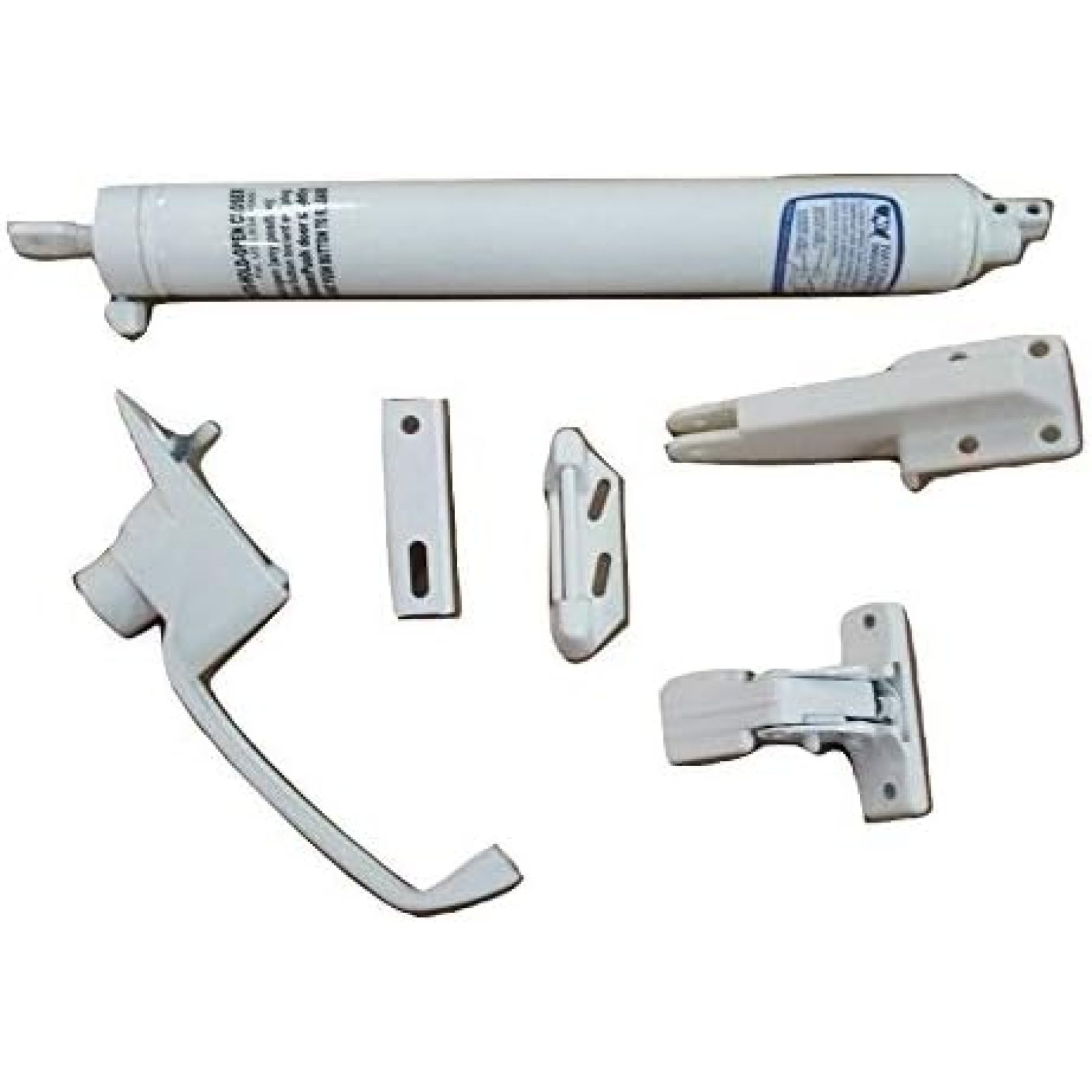 AutoHold Screen and Storm Door Closer Hardware Kit (White)