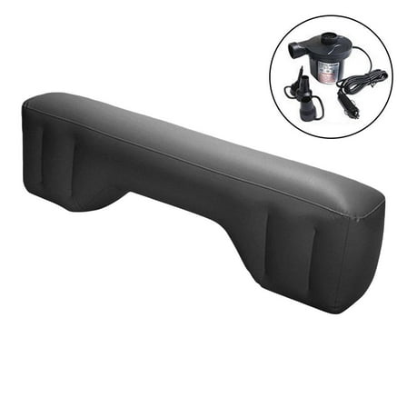 Auto Inflatable Car #air# Mattress Back Seat #gap# Filler Pad, Car #air# Mattress Back Seat #gap# Pad Fill Extender Mattress, Portable Travel Sleeping Bed with #air# Pump for Camping Accessories N7C6