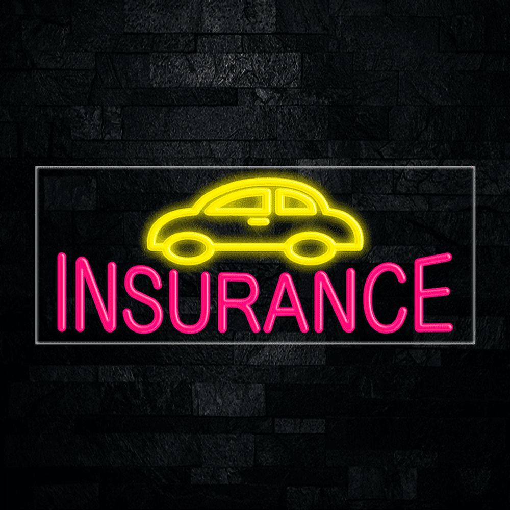 Led Insurance Sign Auto Insurance-LED Neon Sign 30