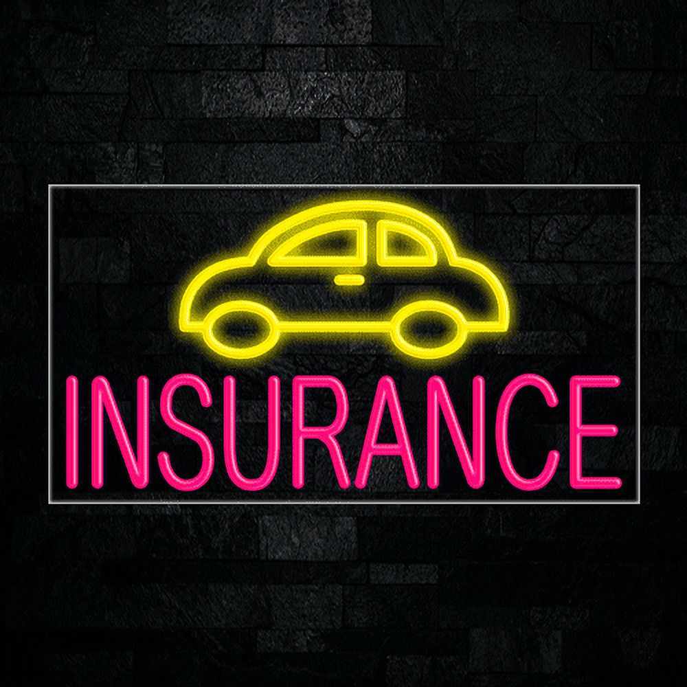 Led Insurance Sign Auto Insurance-LED Neon Sign 33