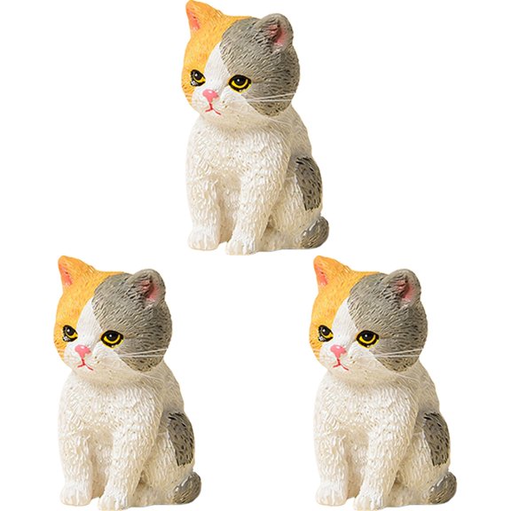 Auto Interior Decoration Lifelike Simulation Animal Resin Decor Lightweight for auto interior accent.