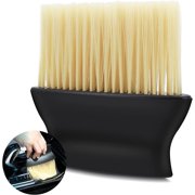 Auto Interior Dust Brush, Car Detailing Brushes Car Cleaning Brushes Duster Soft Bristles Detailing Brush Dusting Tool for Automotive Dashboard Air Conditioner Vents Computer Scratch Free
