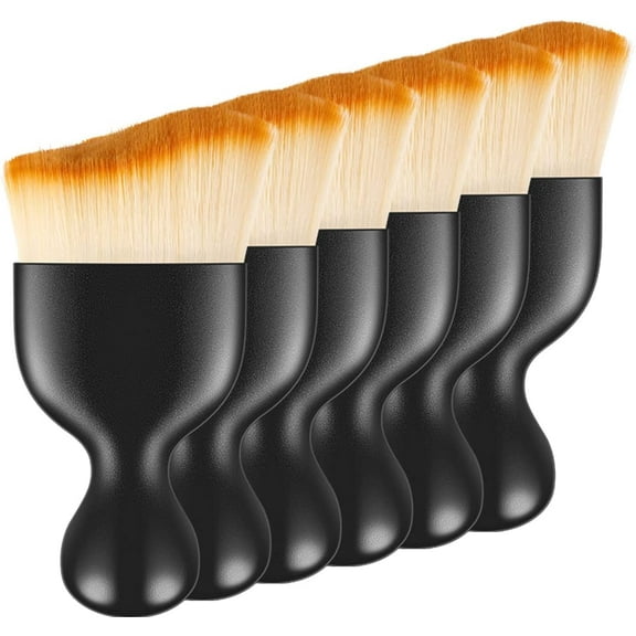 Auto Interior Dust Brush Multifunctional Car Detailing Brush Soft Bristles Microfiber Interior Air Vent Brush Reusable Dusting Tool for Automotive Dashboard Air Conditioner Vents FI