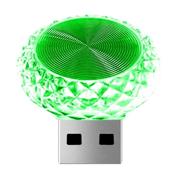 Auto Interior LED Mood Light USB Powered Multicolor Lamp Car Lighting for Car Cabin Bedroom Decor