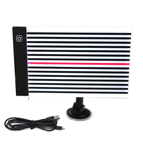 Auto LED Light Line Board Tools Paintless Dent Wire Board Reflectors Lamp Tool