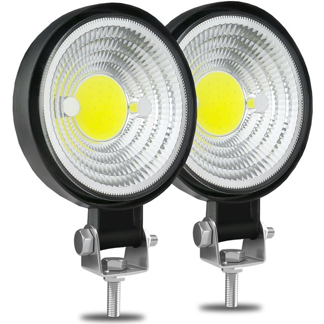 Auto LED Work Light Assembly COB Headlight 12V 24V Flood Beam For Car