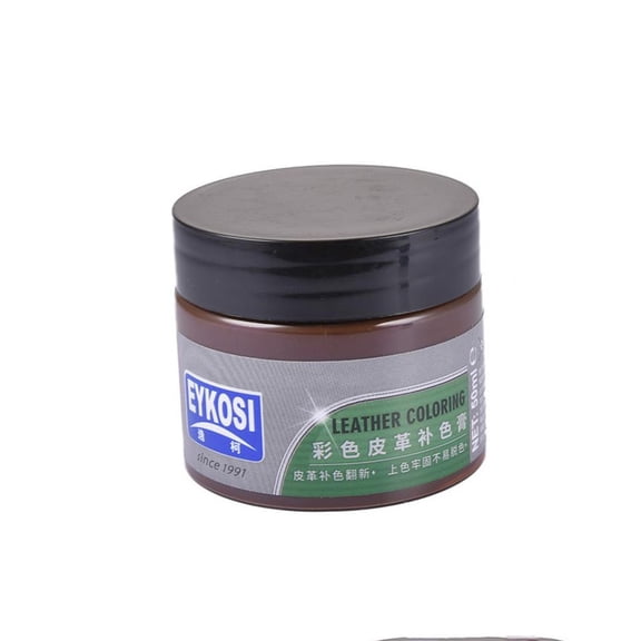 Auto & Leather Renovated Coating Paste Maintenance Agent, Leather 1X Leather Coloring Cream, Eykosi Leather Ation & Color-Filling Paste For Furniture Bags Shoes Car Seats,