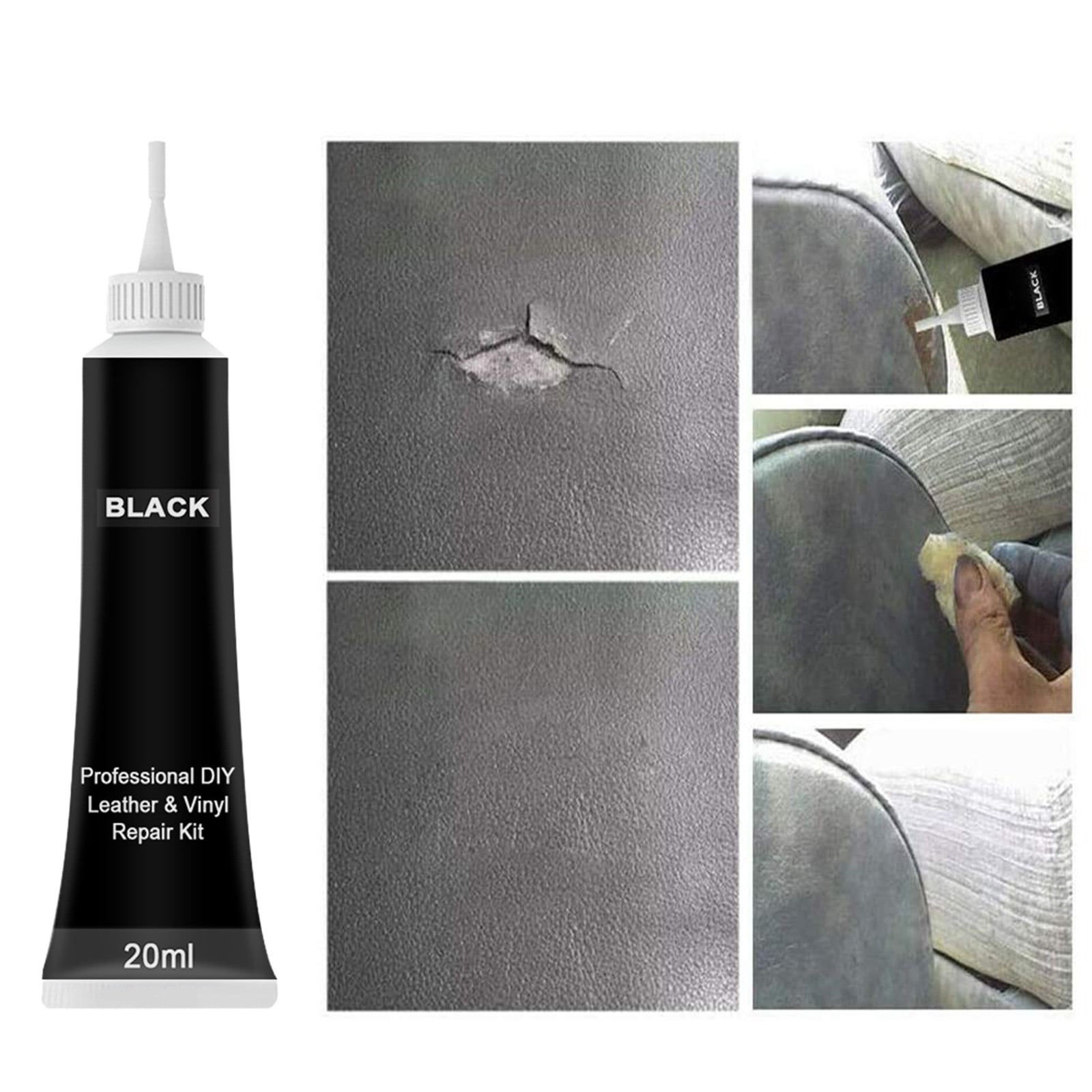 Auto Leather Restorer Kit Repaint Your Car Bag Shoes Or Sofa With This