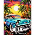 thumbnail image 1 of Auto Libro da Colorare: 50 Bellissime Immagini per Alleviare lo Stress e Rilassarsi, (Paperback), 1 of 1