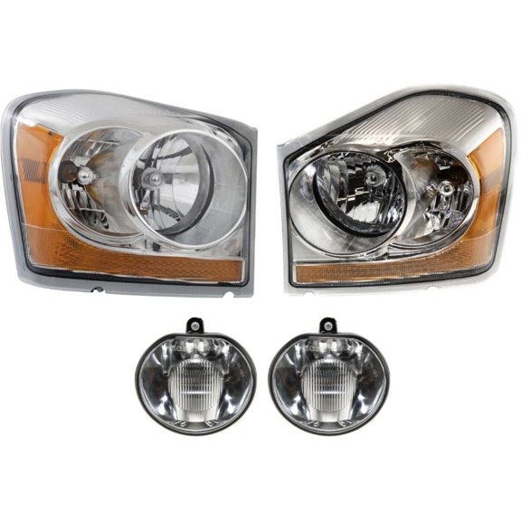 Auto Light Kit Driver & Passenger Side Left Right For 04-05 Durango