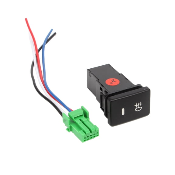 Wearproof DC12V 4 Wire Rear Fog Light switches Foglight Button for Multiple Model