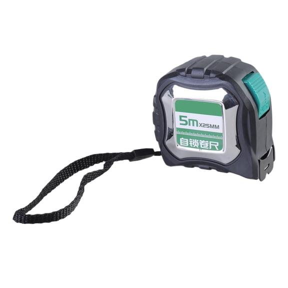 Auto Lock Tape Measure with Double Side Rule Print for Precise Durability Home Improvement Indoor & Outdoor Applications