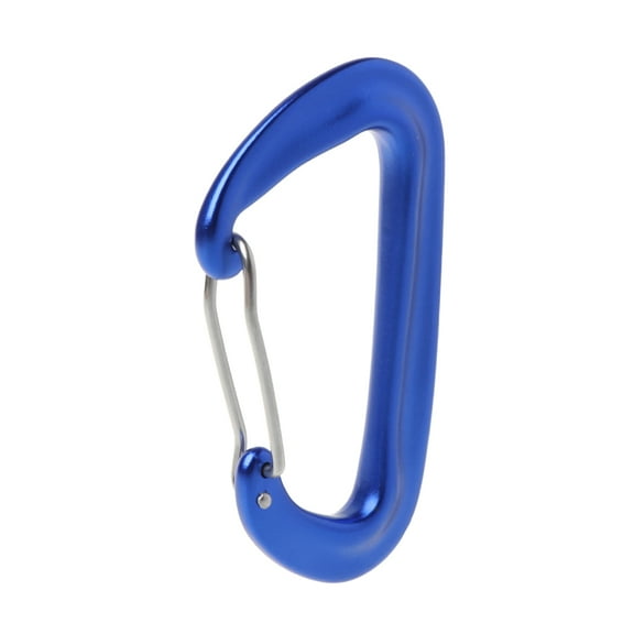 Auto Locking Climbing Carabiner Clip Twist D Shaped Carabiner for Rock Climbing, Rappelling and Mountaineering