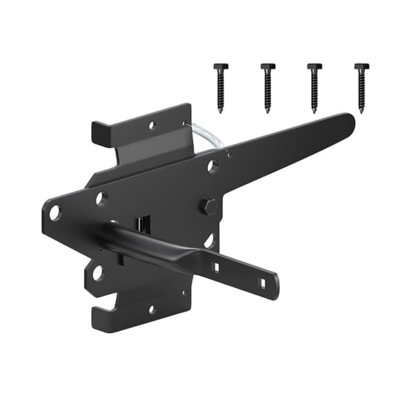 Auto Locking Gate Latches Heavy Duty Latches Iron Security Lock Quick Pin Door Bolt Automatic Latches Door Hardwares