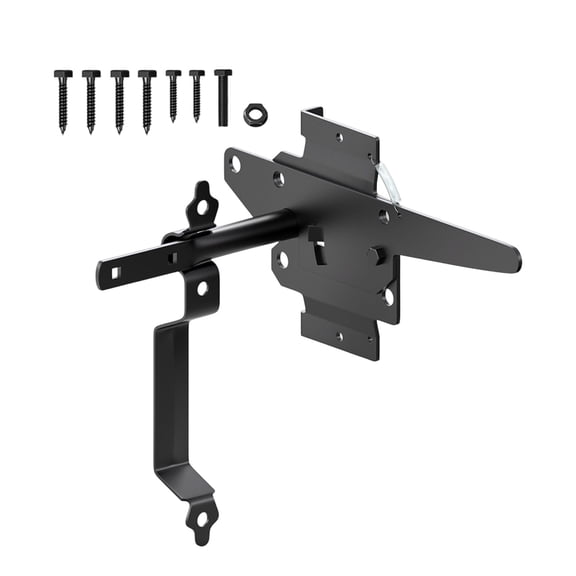 Auto Locking Gate Latches Outdoor Fence Gate Lock Quick Pin Door Bolt Automatic Latches Automatic Closing Door Hardware