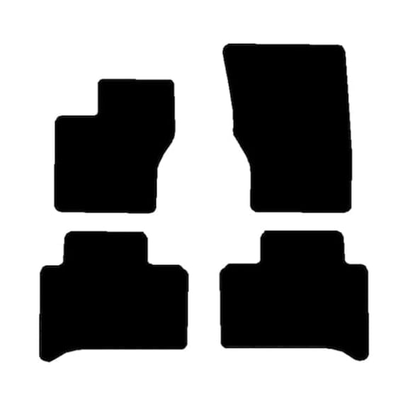 Auto Mats and Accessories 4 Piece Set Custom Carpeted Floor Mats Compatible with 2014-2022 Land Rover Range Rover Sport (Black) Made in the USA