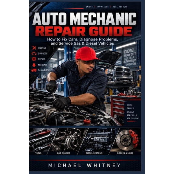 Auto Mechanic Repair Guide: An Overview of Car Repair, Diagnostics, Maintenance, Gas & Diesel Systems, and Troubleshooti, (Paperback)