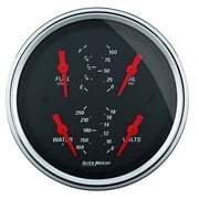 Auto Meter 1414 Designer Black Quad Gauge
