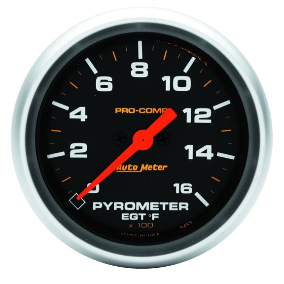 Auto Meter 2-5/8in P/C 1600 Degree Pyrometer