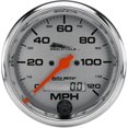 thumbnail image 1 of Auto Meter 3 3/8in. Electronic Speedometer, 120 mph - Silver Face, 1 of 4
