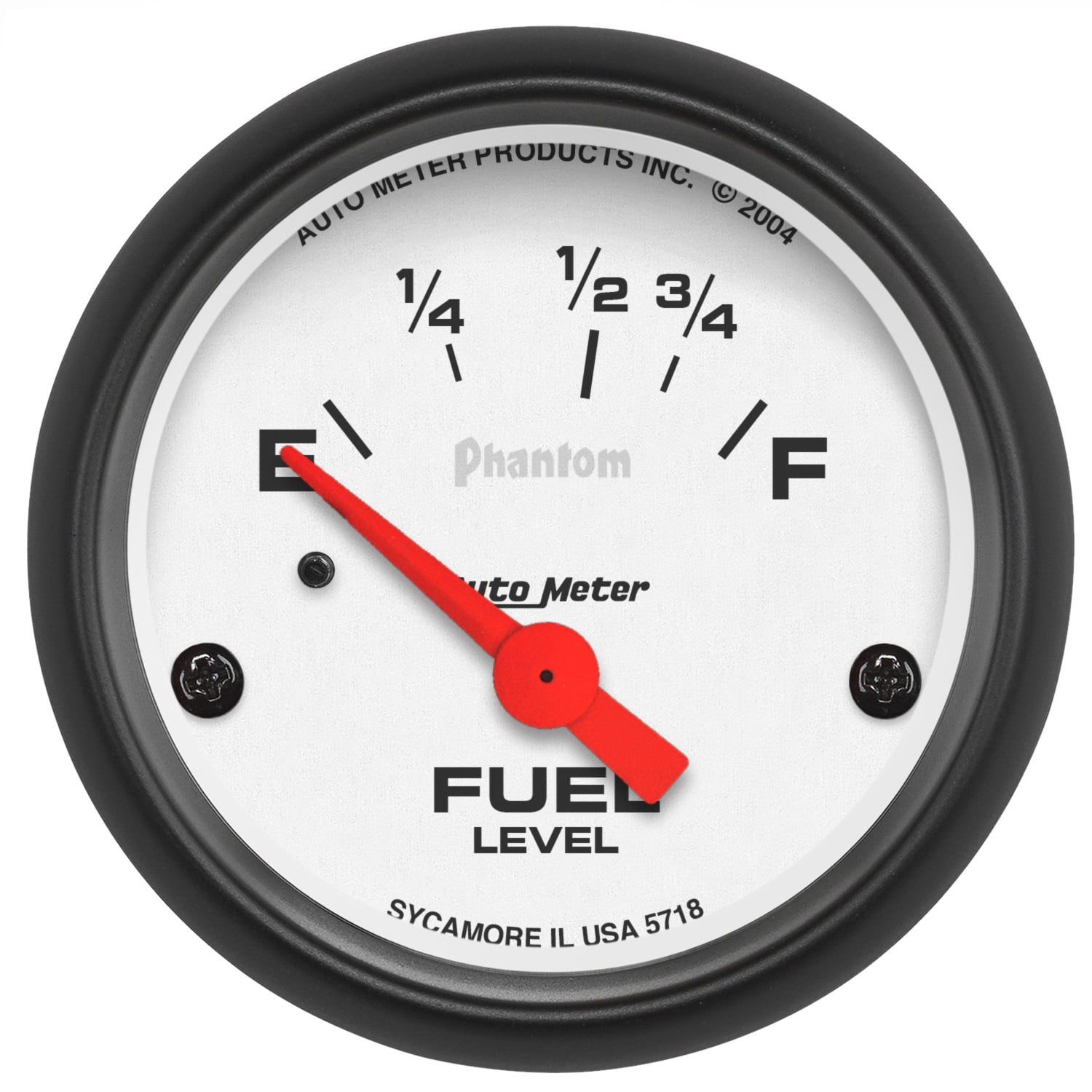 Auto Meter Gauge Works Triple Pillar Pod - Black Paint-to-Match Gauge Mount For 2-1/16" Gauges