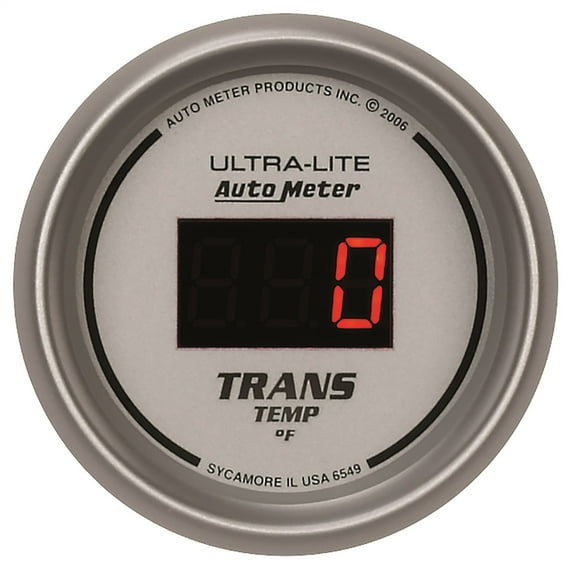 Auto Meter 6549 Ultra-Lite Digital Transmission Temperature Gauge