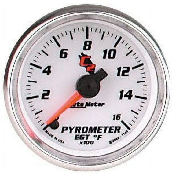 Auto Meter 7144 C2 Electric Pyrometer Gauge Kit