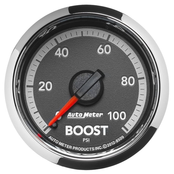 Auto Meter 8509 Factory Match 2-1/16" Mechanical Boost Gauge (0-100 PSI, 52.4mm)