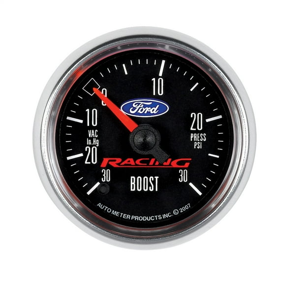 Auto Meter 880074 2-1/16" 30 in Hg-30 PSI Electric Boost-Vacuum Gauge for Ford