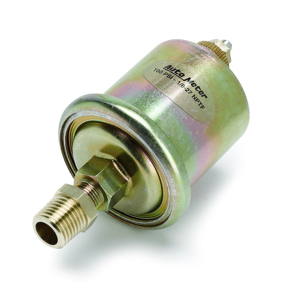 Autometer Sensor Unit Oil Pressure 0-100psi 1/8npt Male