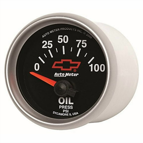 Auto Meter GM Series Electric Oil Pressure Gauge - 3627-00406