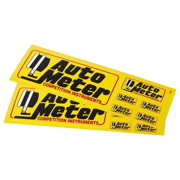 Auto Meter Mini Decals, Assorted Color