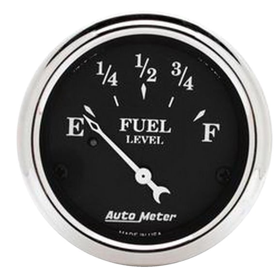 Autometer 1716 Old Tyme Black Fuel Level Gauge