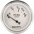 thumbnail image 1 of Autometer Old Tyme White 2 1/16in Fuel Pre 65 GM, 1 of 5