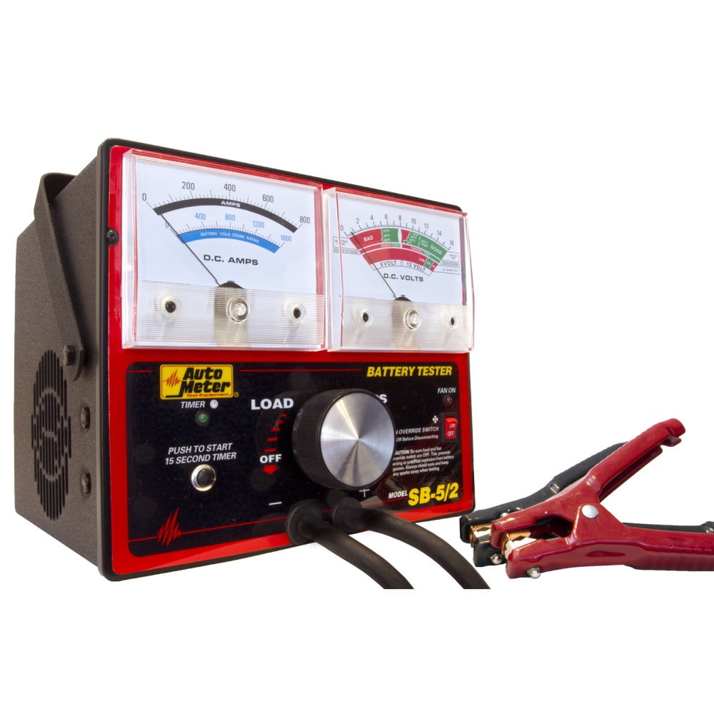 Auto Meter Products Sb-5-2 800A Carb Pile Load Tester 800 Amp Variable Load  Carbon Pile Tester