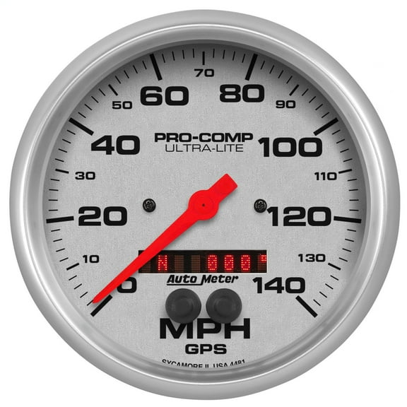 AUTO METER 4481 5IN GPS SPEEDOMETER, 140MPH, ULTRA-LITE