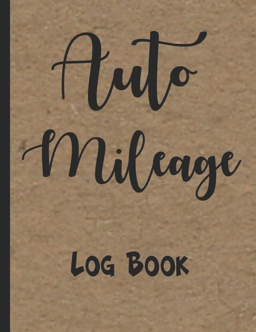 Auto Mileage Log Book Record Your Business Miles for Tax Purposes