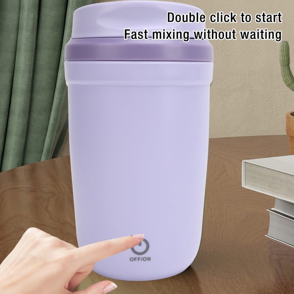 Auto Mixing Coffee Cup, 350ml, Stainless Steel, USB Powered, Easy Clean Magnetic Design