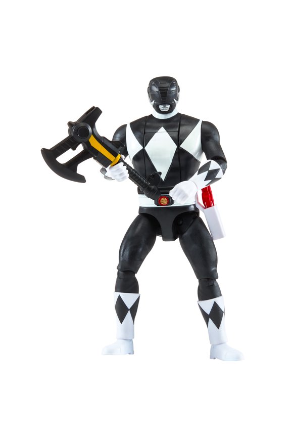 Mighty Morphin Power Rangers: Re-Ignition - Auto-Morphin Black Ranger (Season 2) Action Figure by Playmates Toys