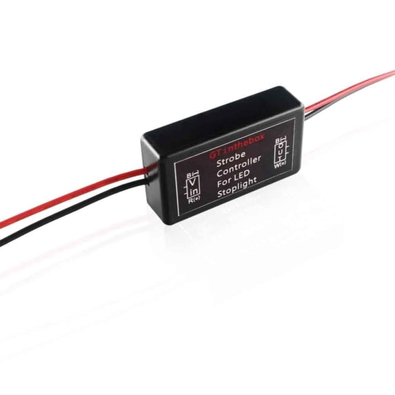Auto Motorcycle Rear Brake Stop Light Pulse Strobe Flash switch Module LED SUV
