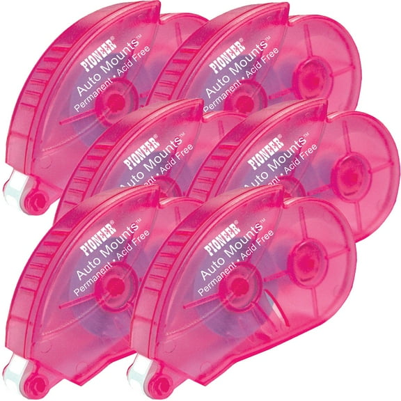 Auto Mounts Permanent Mounting Square Roller-350 Count, Multipack Of 6