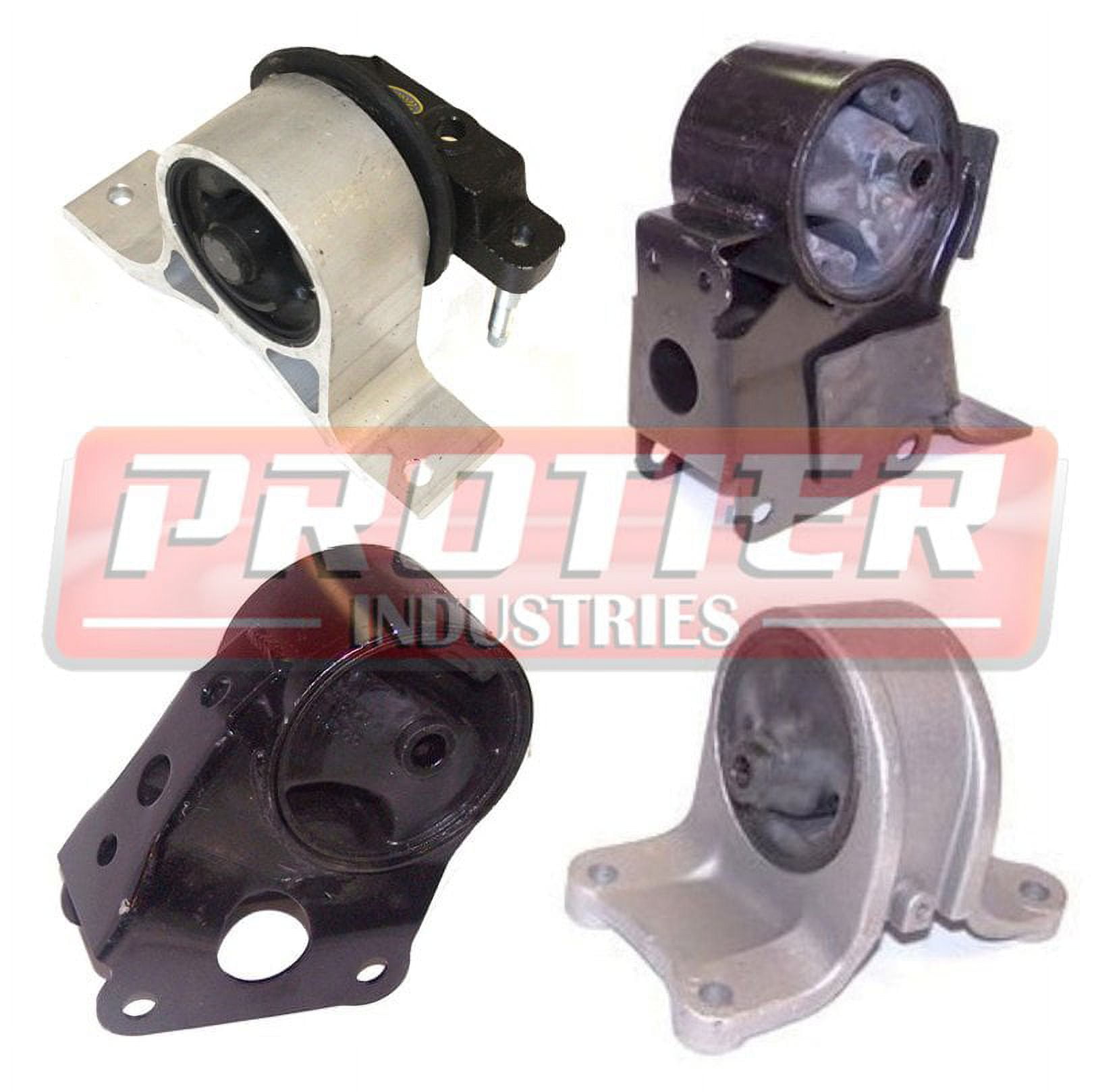 Motor &amp; Trans Mount 4PCS Set Fit 1993-1999 Nissan Altima 2.4L For Auto Trans